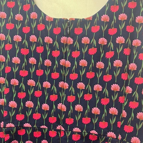 J. Crew Pink and Black Mini Dress - Picture 3 of 8